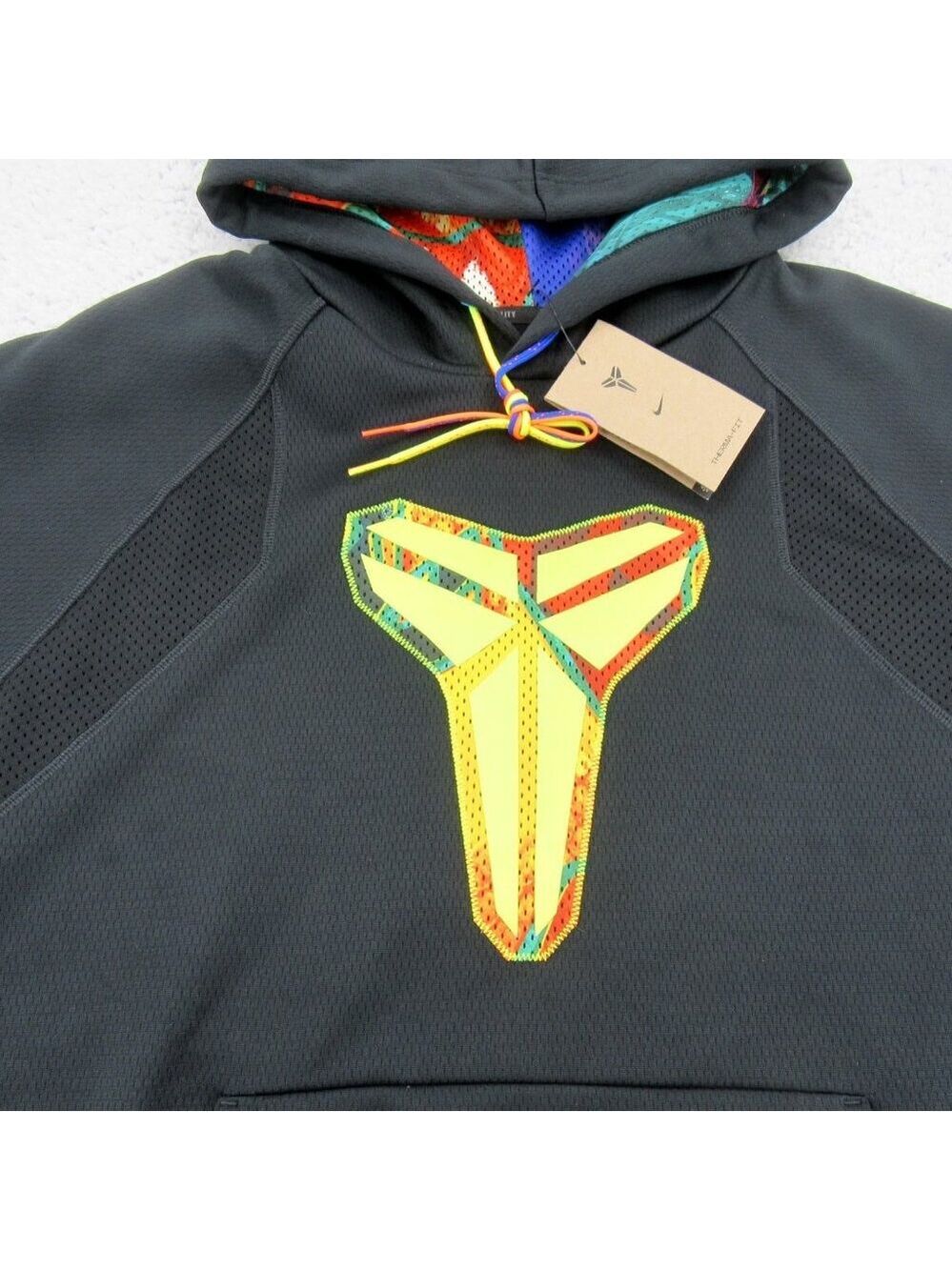 Nike Kobe Therma Fit " What The" Pullover Hoodie Mens Size Large NEW - Picture 4 of 13